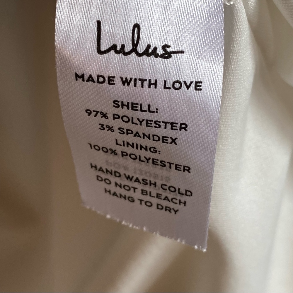🎉HP🎉 🤍LuLu’s, Size XL, “Saw You Staring”, Asymmetrical Cutout Bodycon Dress - Picture 14 of 16